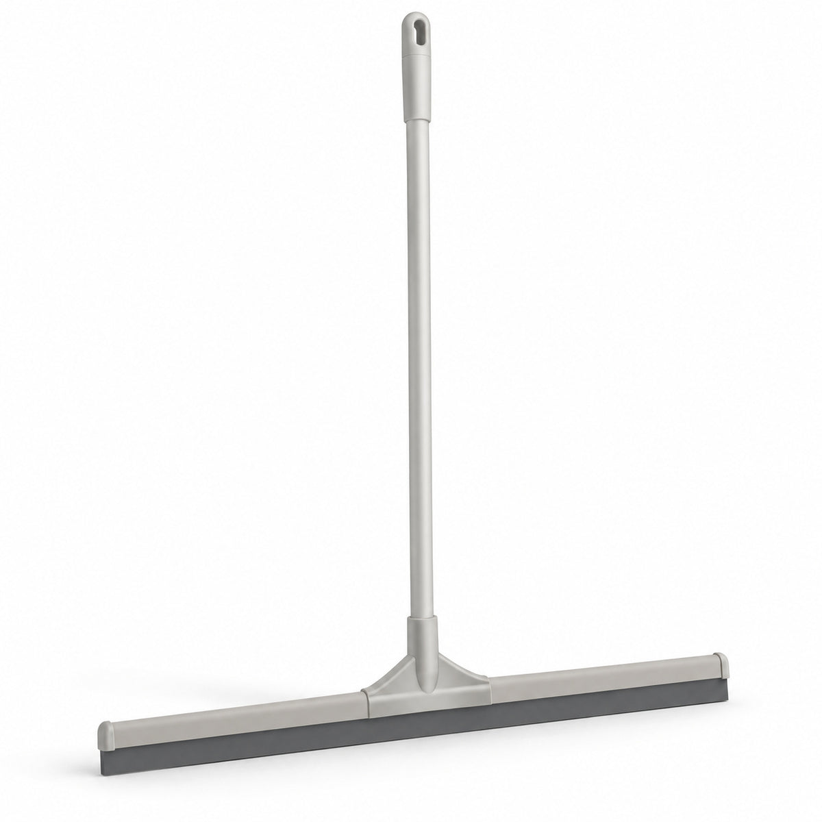 Hunitere Light Gray Floor Squeegee with Long Handle and Wide Blade