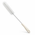 Hunitere White Bottle Cleaning Brush with Slim Handle and Hanging Hole