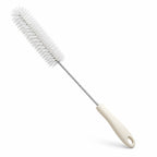 Hunitere White Bottle Cleaning Brush with Slim Handle and Hanging Hole