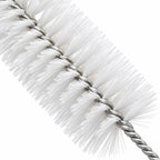 Hunitere White Bottle Cleaning Brush with Slim Handle and Hanging Hole